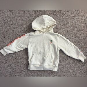 ANWAR Carrots Cream Hoodie- kids size small 6/7- *Perfect for Spring*
